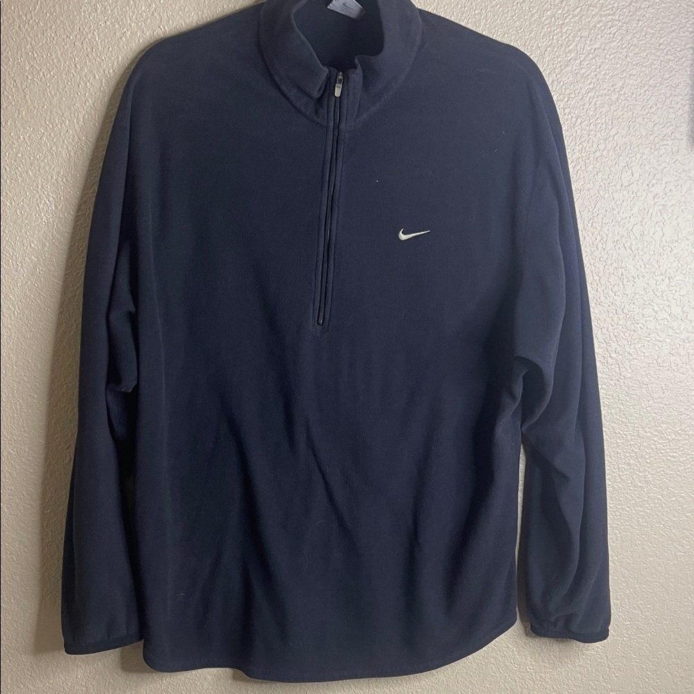 Nike black Half-Zip Pullover